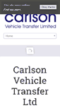 Mobile Screenshot of carlson.uk.com