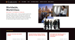 Desktop Screenshot of carlson.com